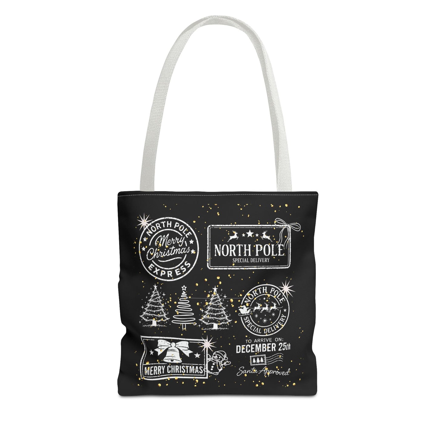 Christmas Tote Bag - Festive Holiday Accessory