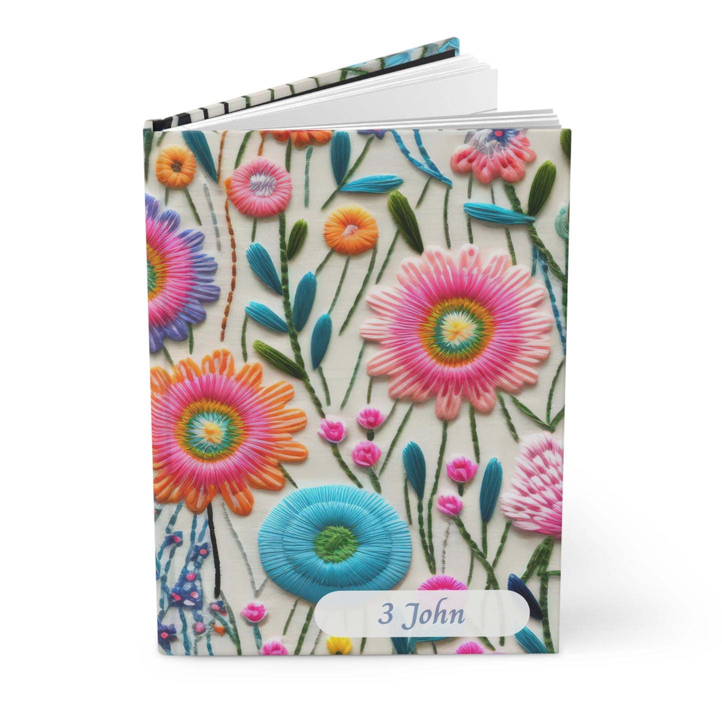 3 John Hardcover Study Notes/Journal