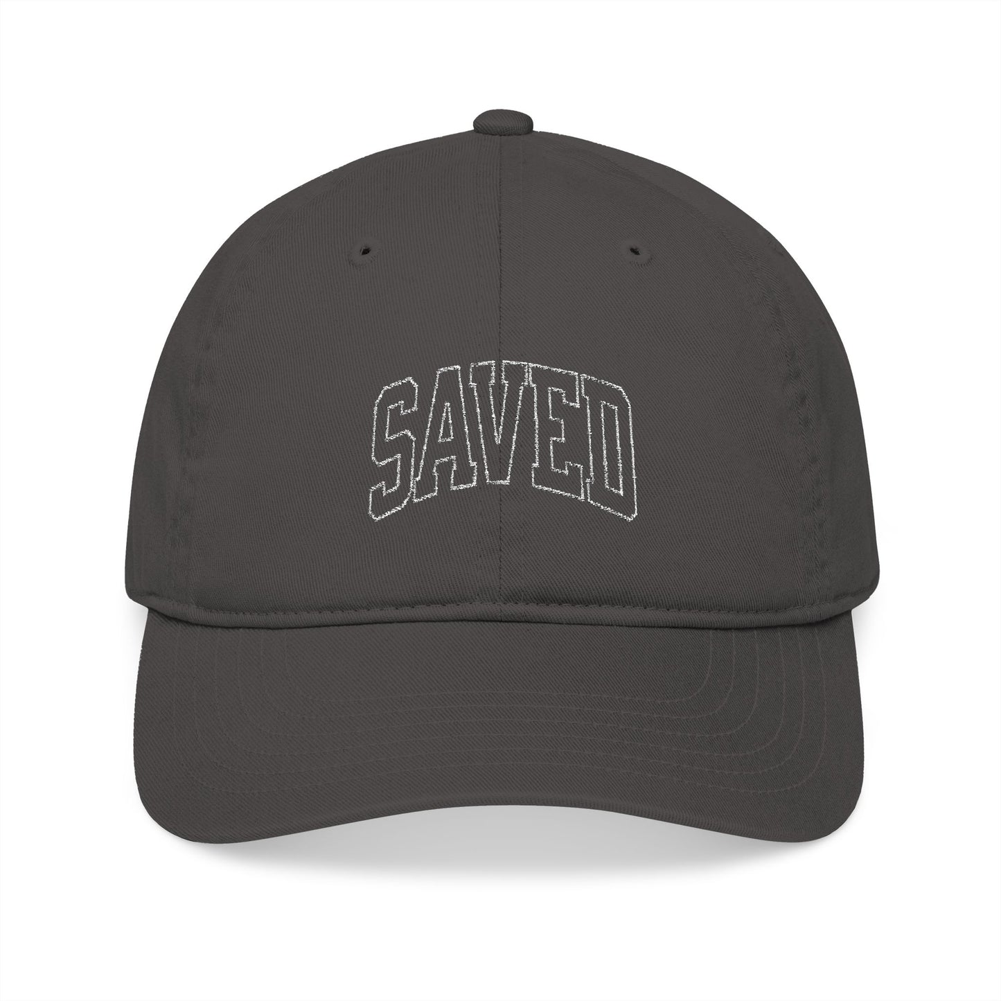 SAVED - Organic Baseball Cap - Embroidered**