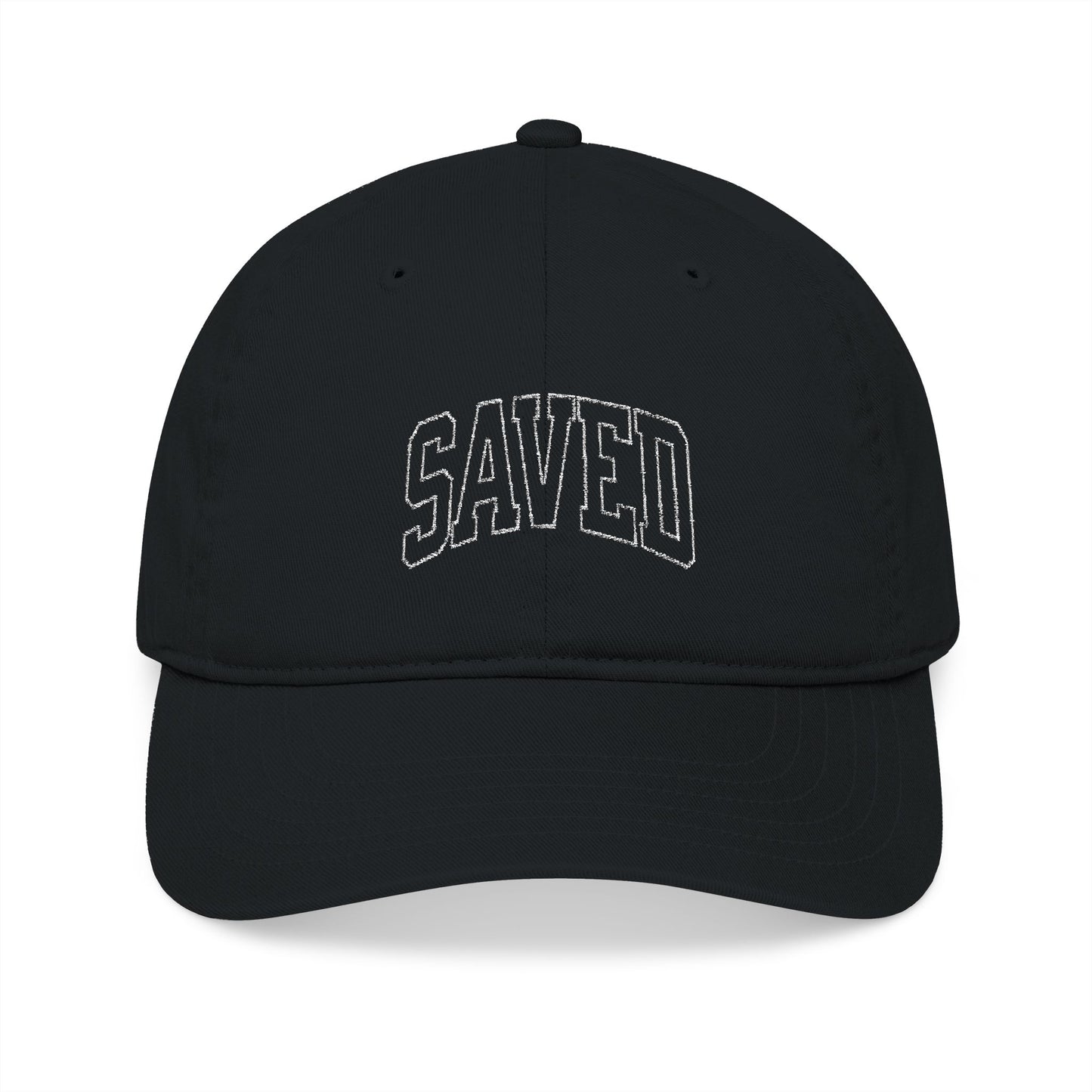 SAVED - Organic Baseball Cap - Embroidered**