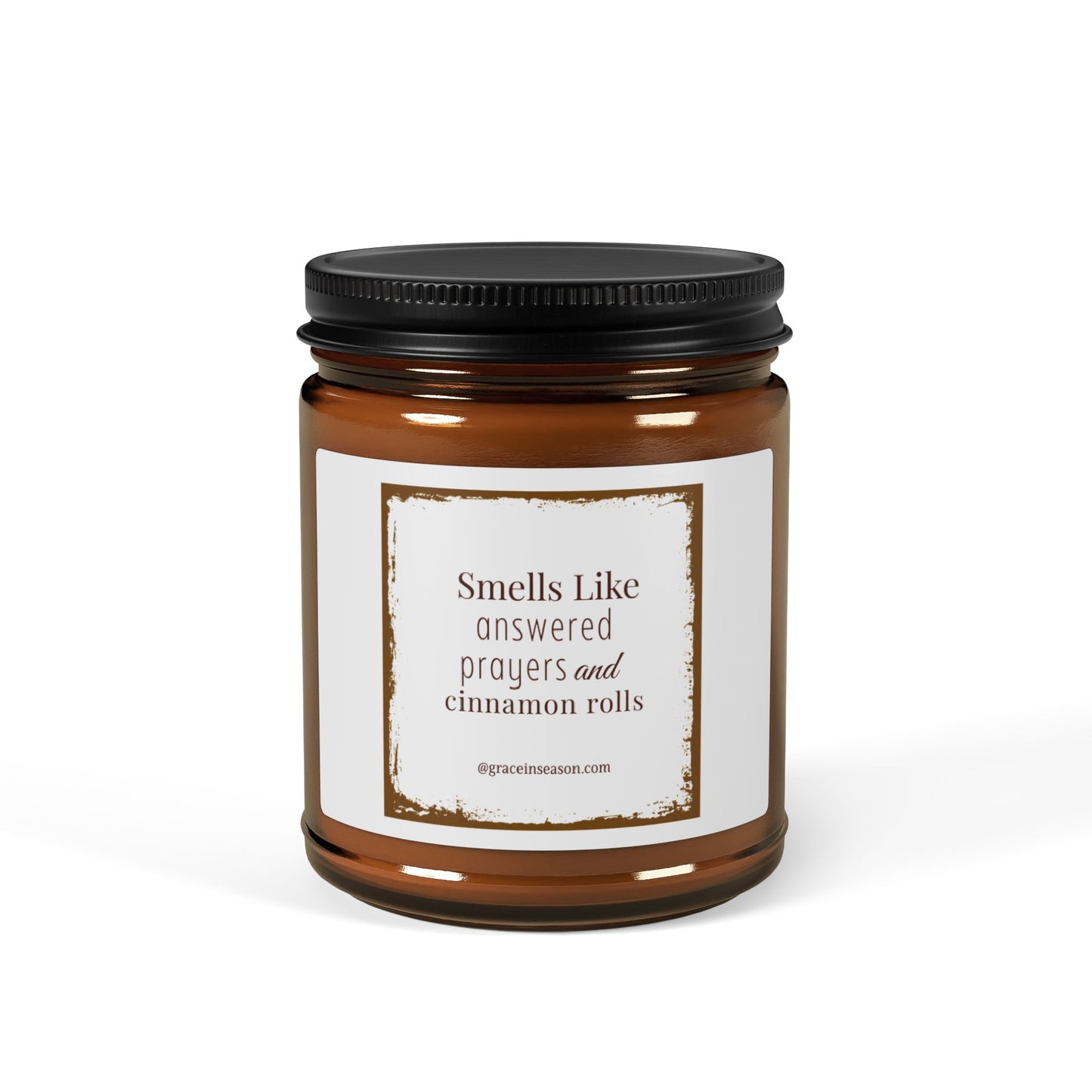 Answered Prayers & Cinnamon Rolls - Scented Soy Candle