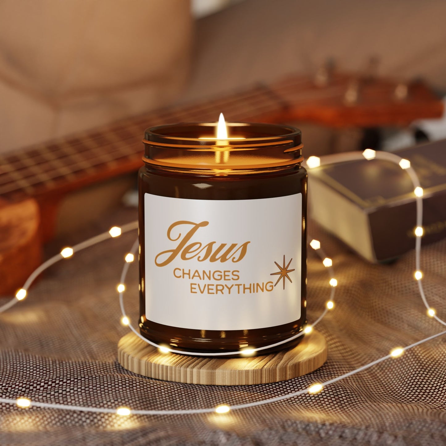 Jesus Changes Everything Candle - Scented Soy Candle