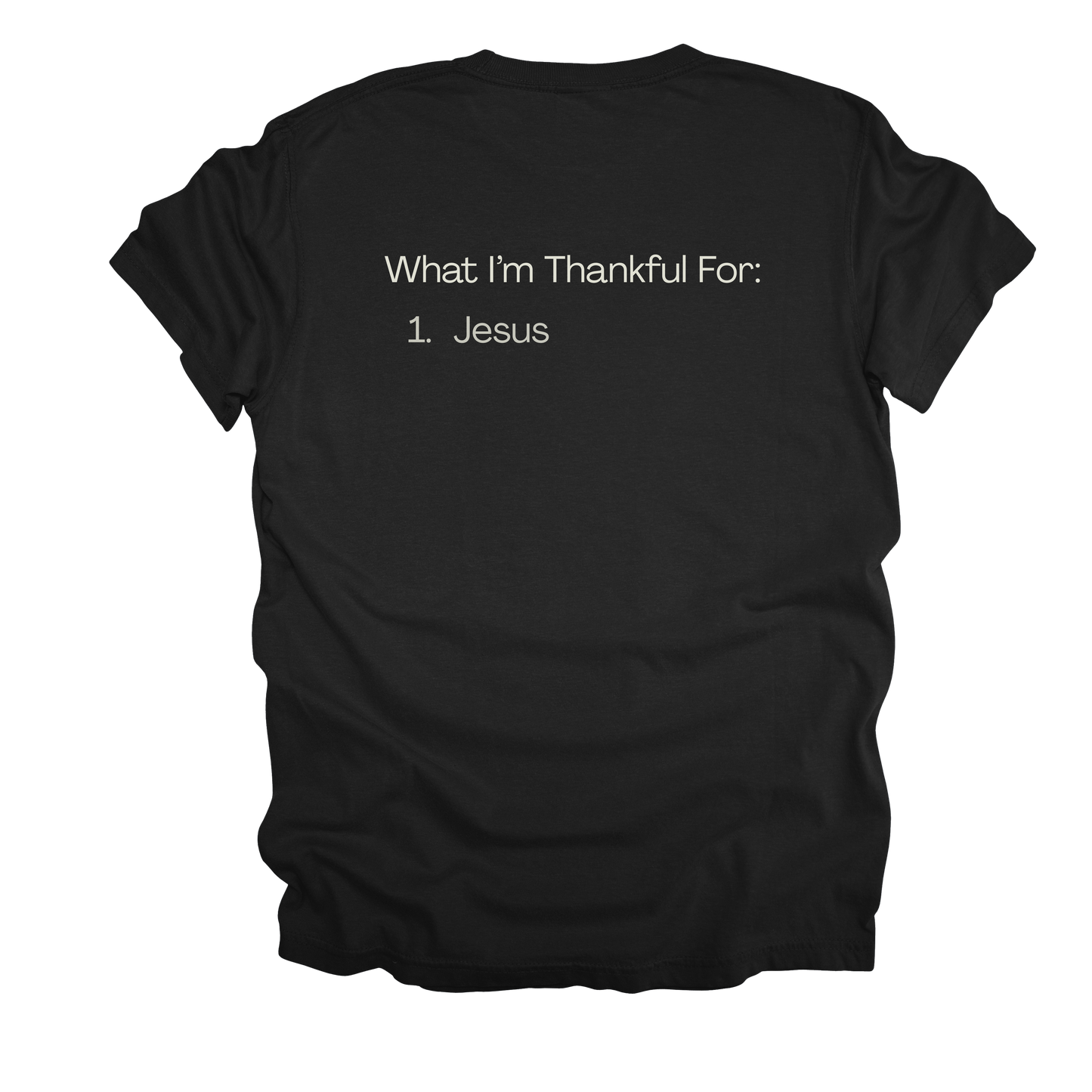 Thankful for Jesus Tee - Comfort Colors*