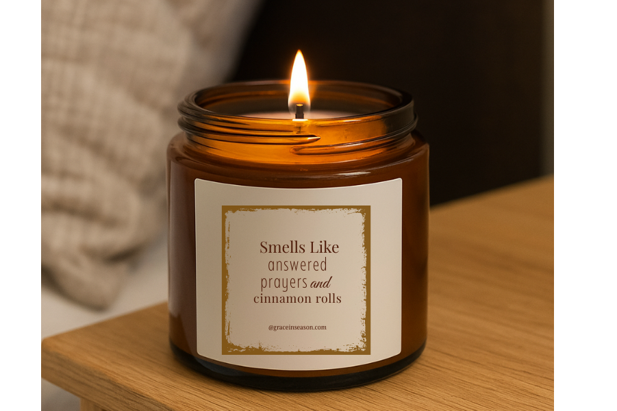 Answered Prayers & Cinnamon Rolls - Scented Soy Candle