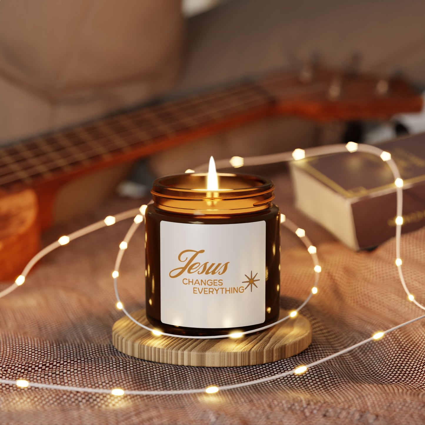 Jesus Changes Everything Candle - Scented Soy Candle