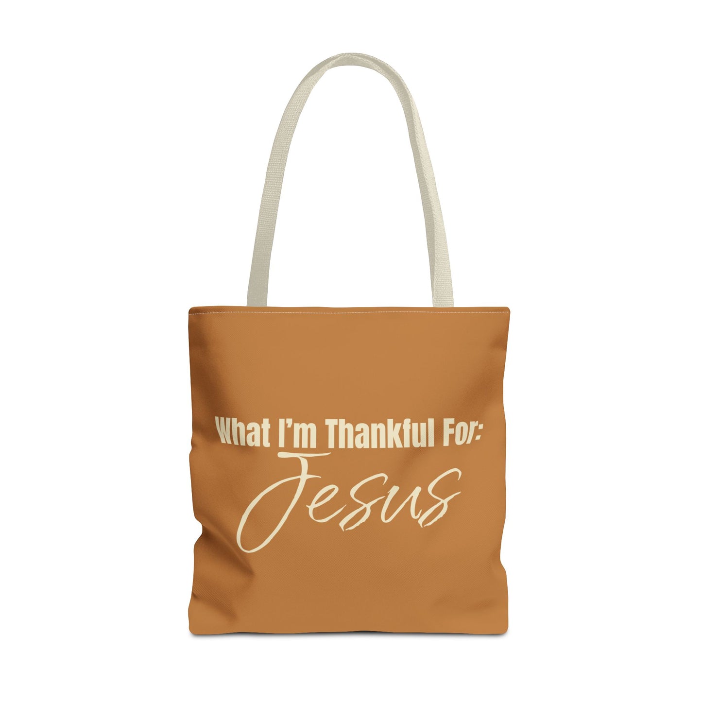 Thankful for Jesus Tote Bag