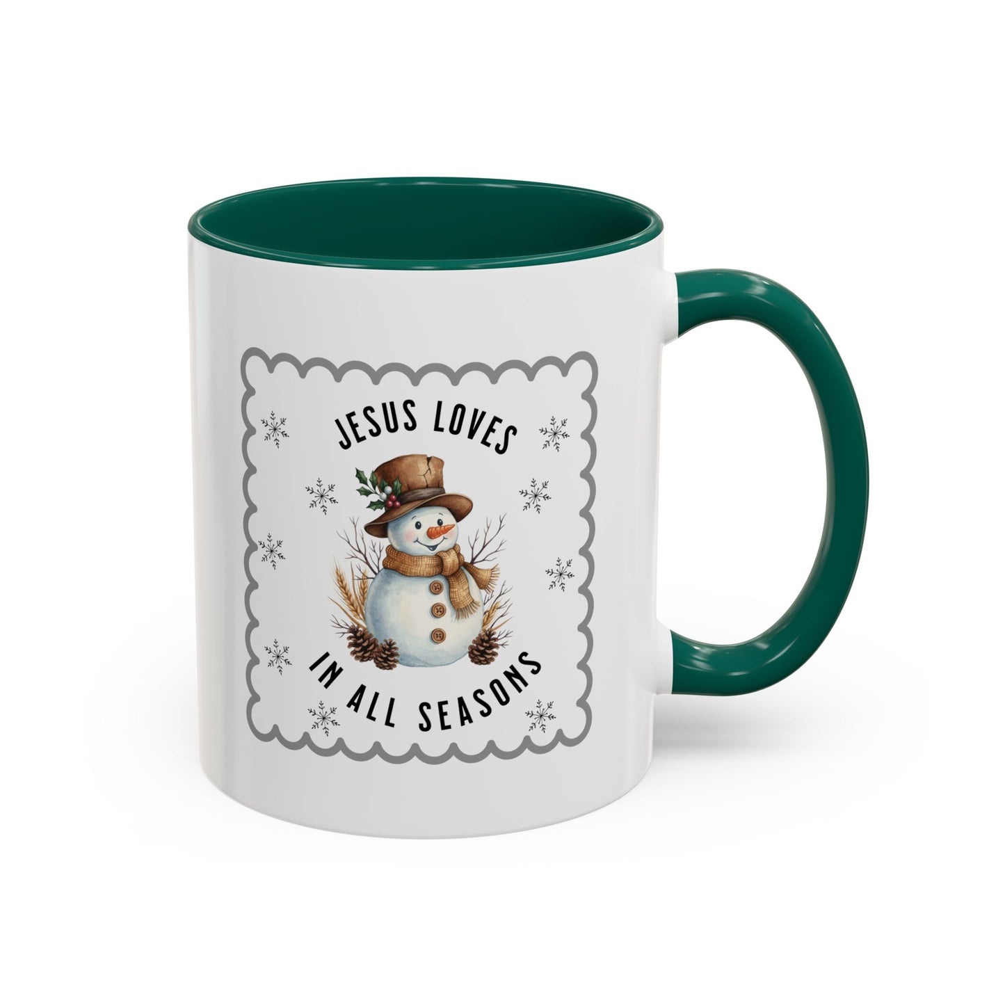 Jesus Loves in All Seasons Mug - 2 sizes**