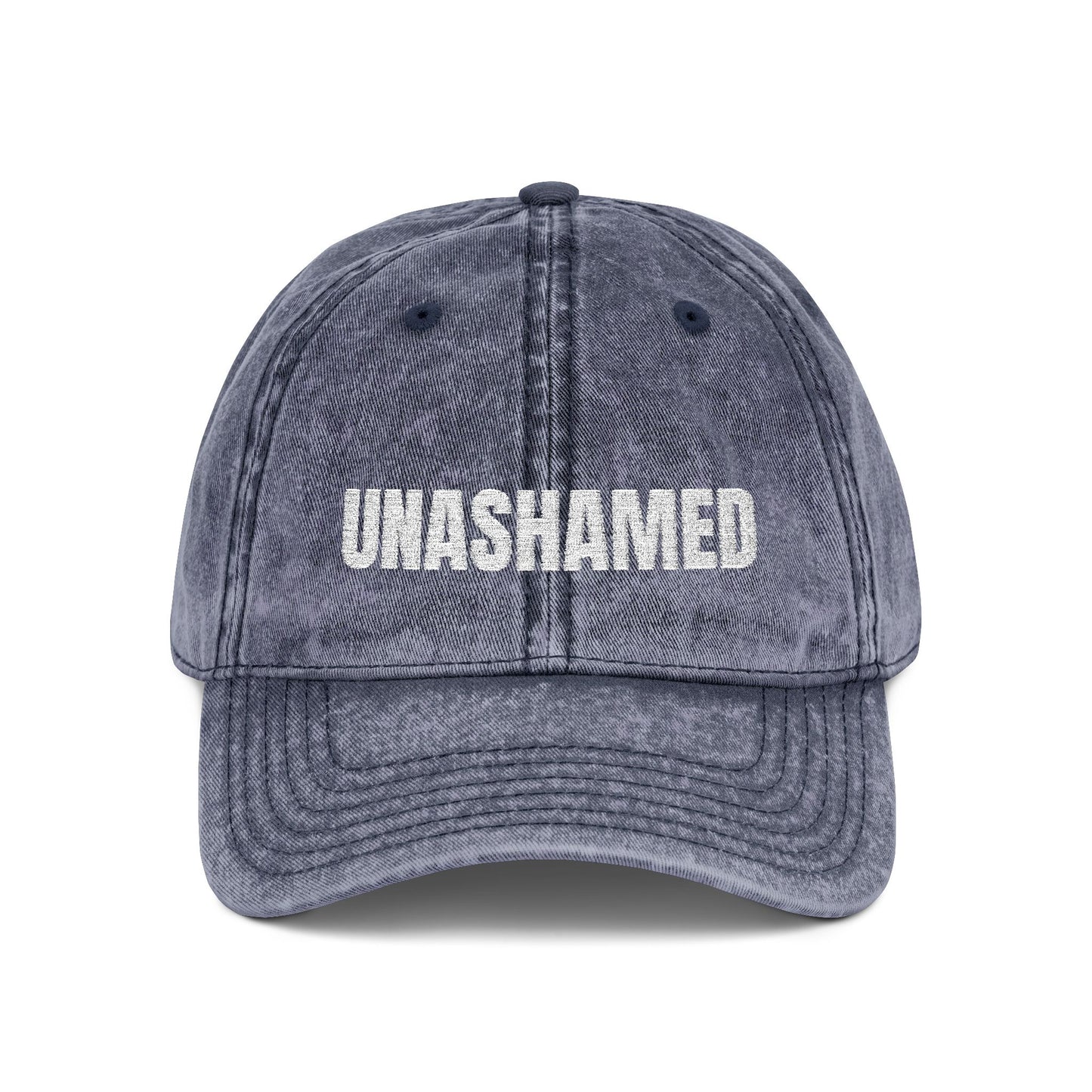 UNASHAMED - Vintage Cap - Embroidered**