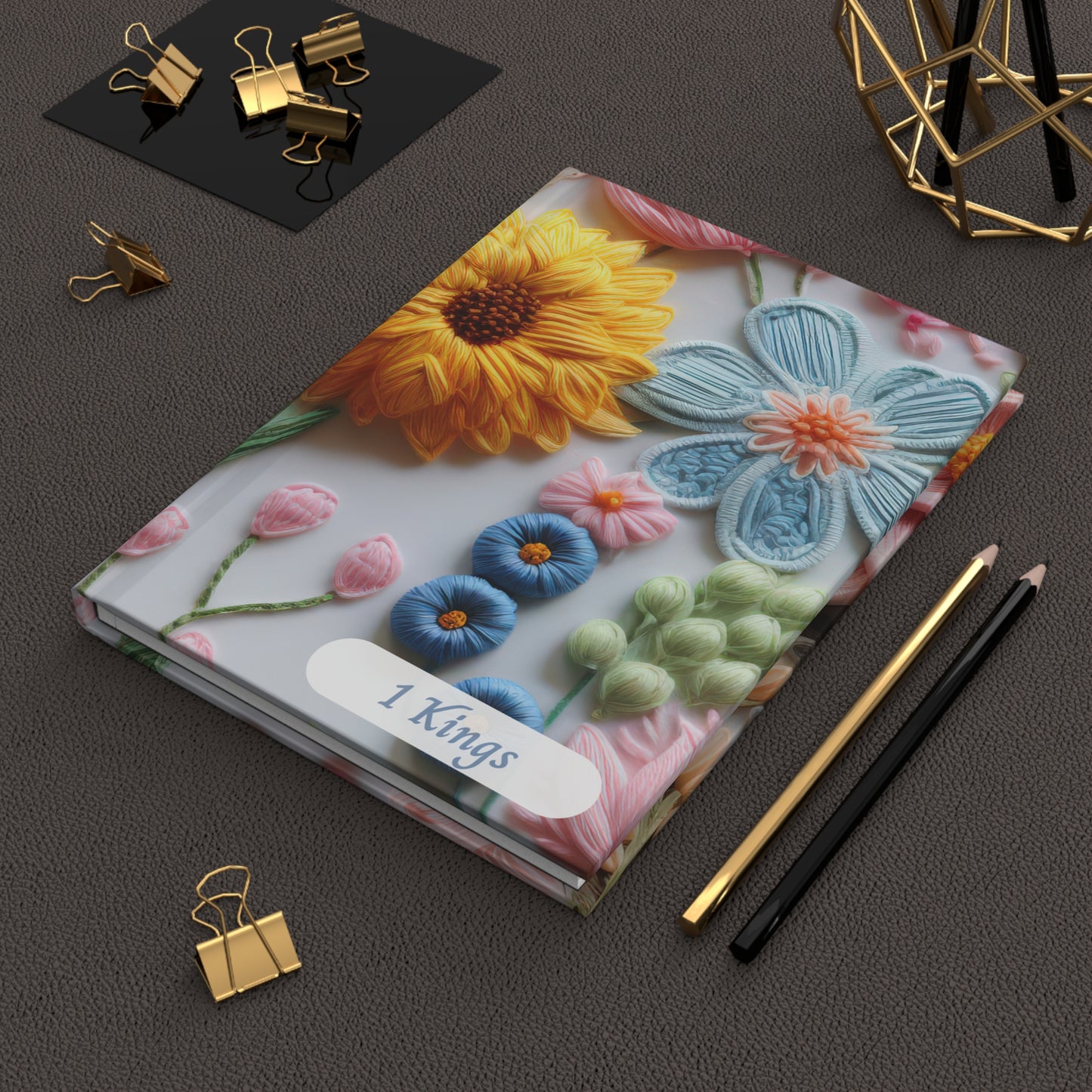 1 Kings Hardcover Study Notes/Journal