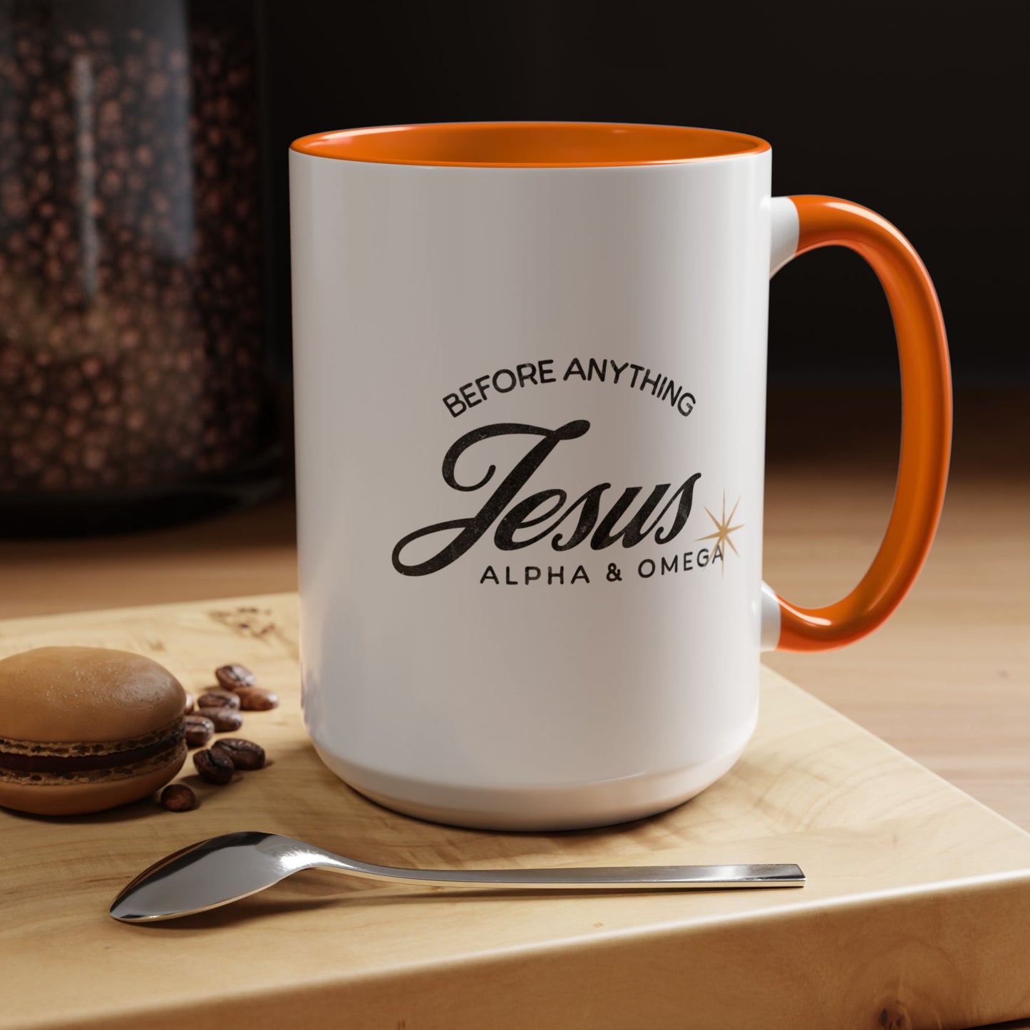Jesus Alpha & Omega Coffee Mug - 2 Sizes**