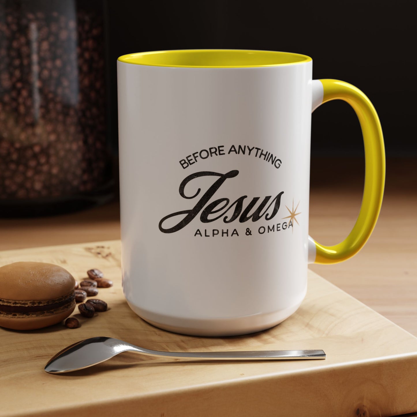 Jesus Alpha & Omega Coffee Mug - 2 Sizes**