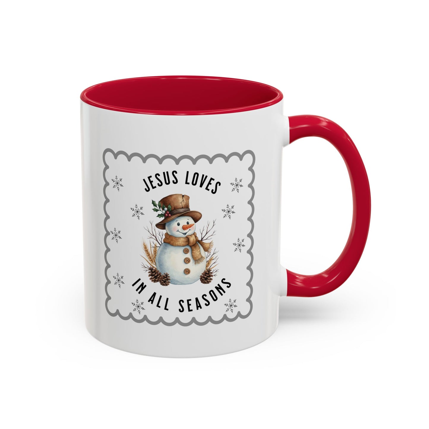 Jesus Loves in All Seasons Mug - 2 sizes**