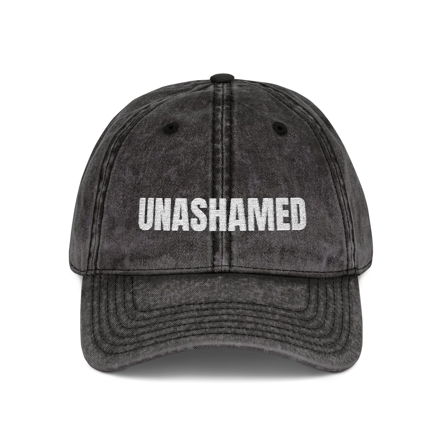 UNASHAMED - Vintage Cap - Embroidered**