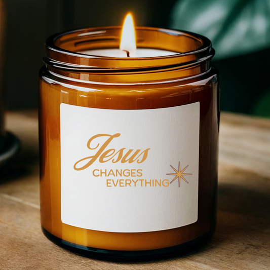 Jesus Changes Everything Candle - Scented Soy Candle