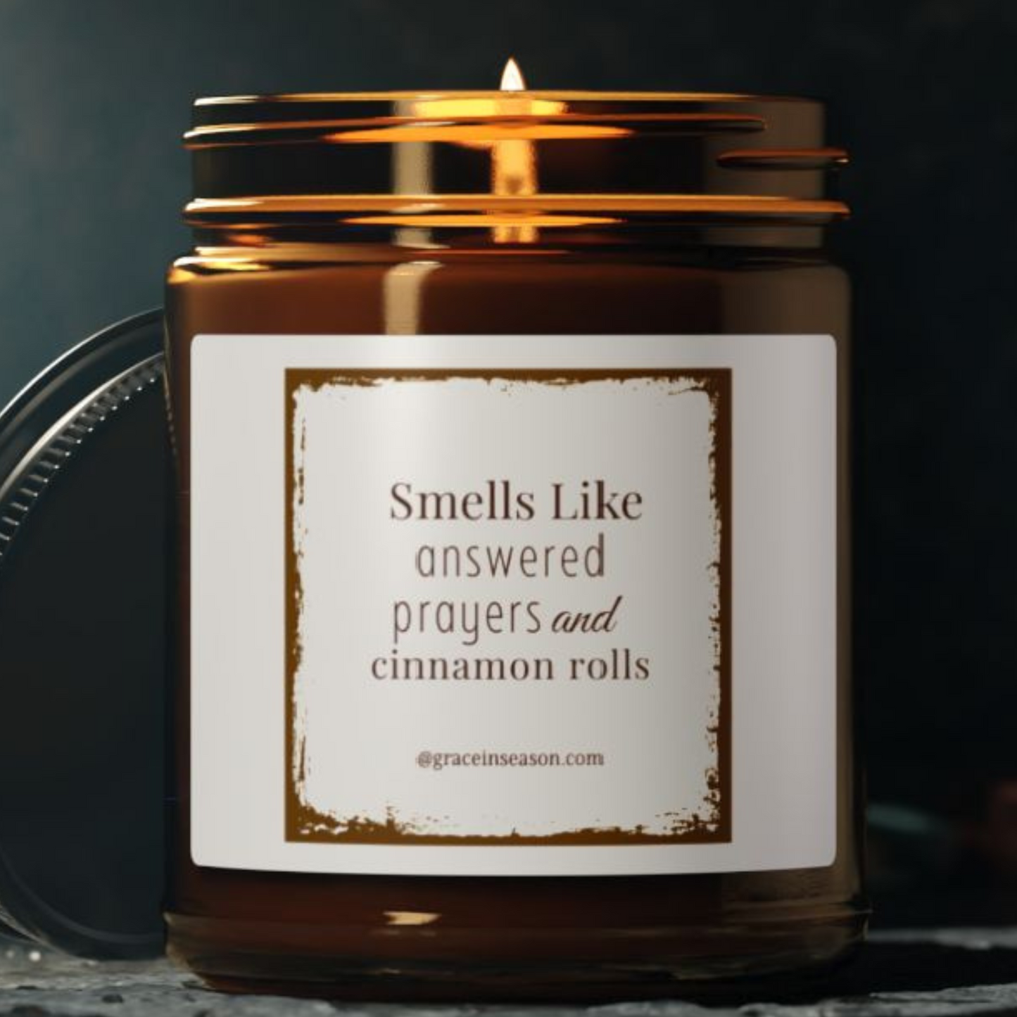 Answered Prayers & Cinnamon Rolls - Scented Soy Candle