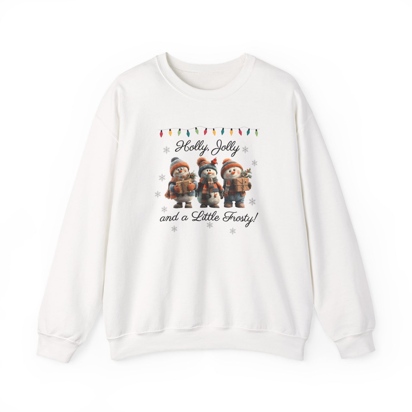 “Holly Jolly and a Little Frosty” Christmas Sweatshirt