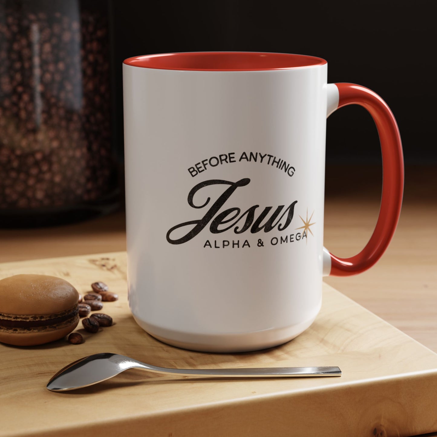 Jesus Alpha & Omega Coffee Mug - 2 Sizes**