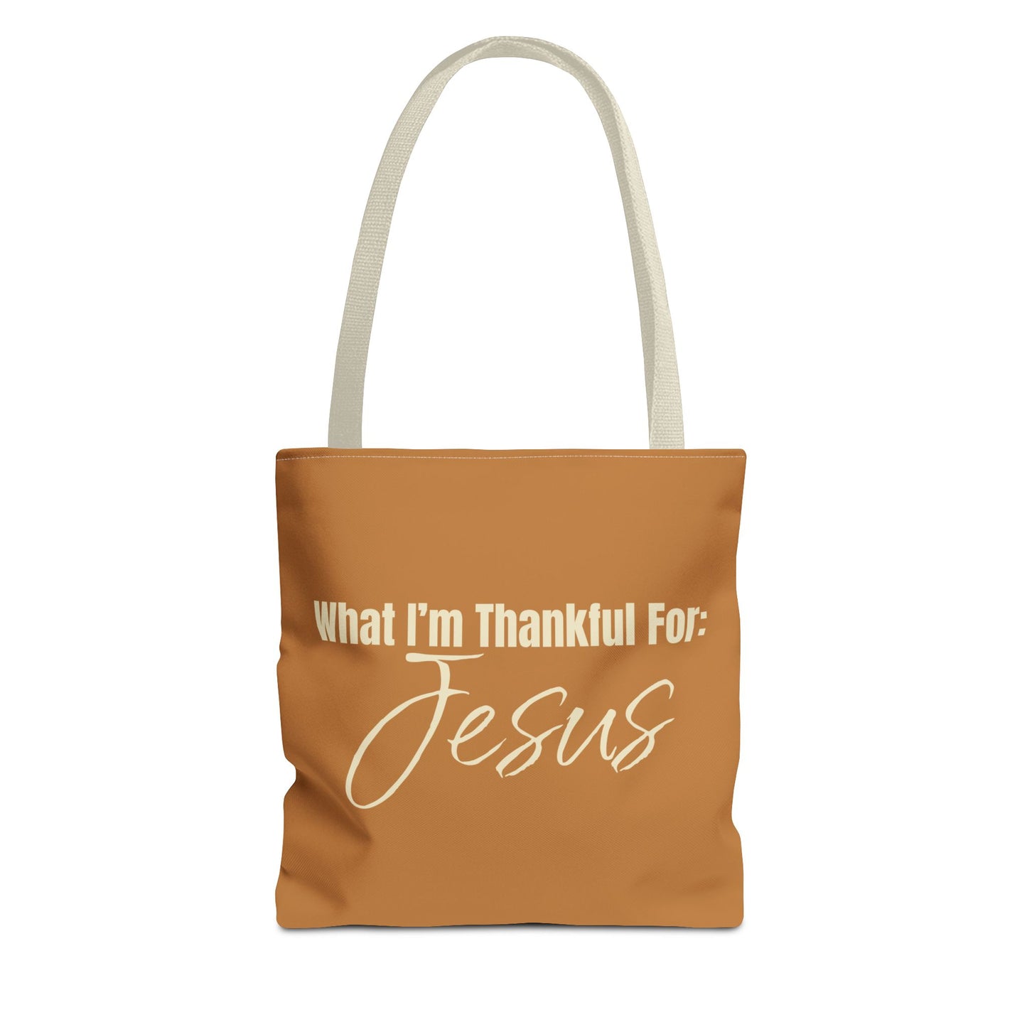 Thankful for Jesus Tote Bag
