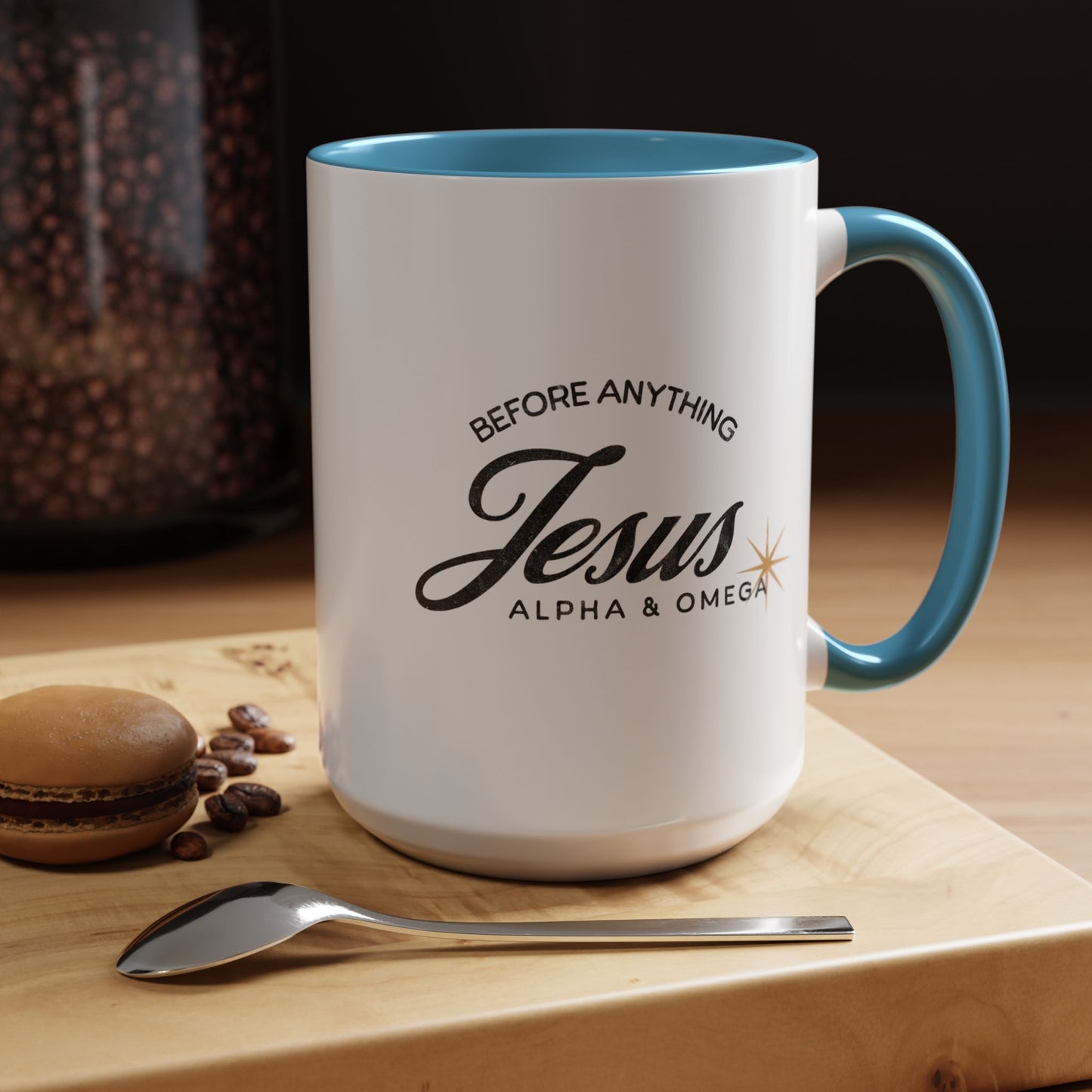 Jesus Alpha & Omega Coffee Mug - 2 Sizes**