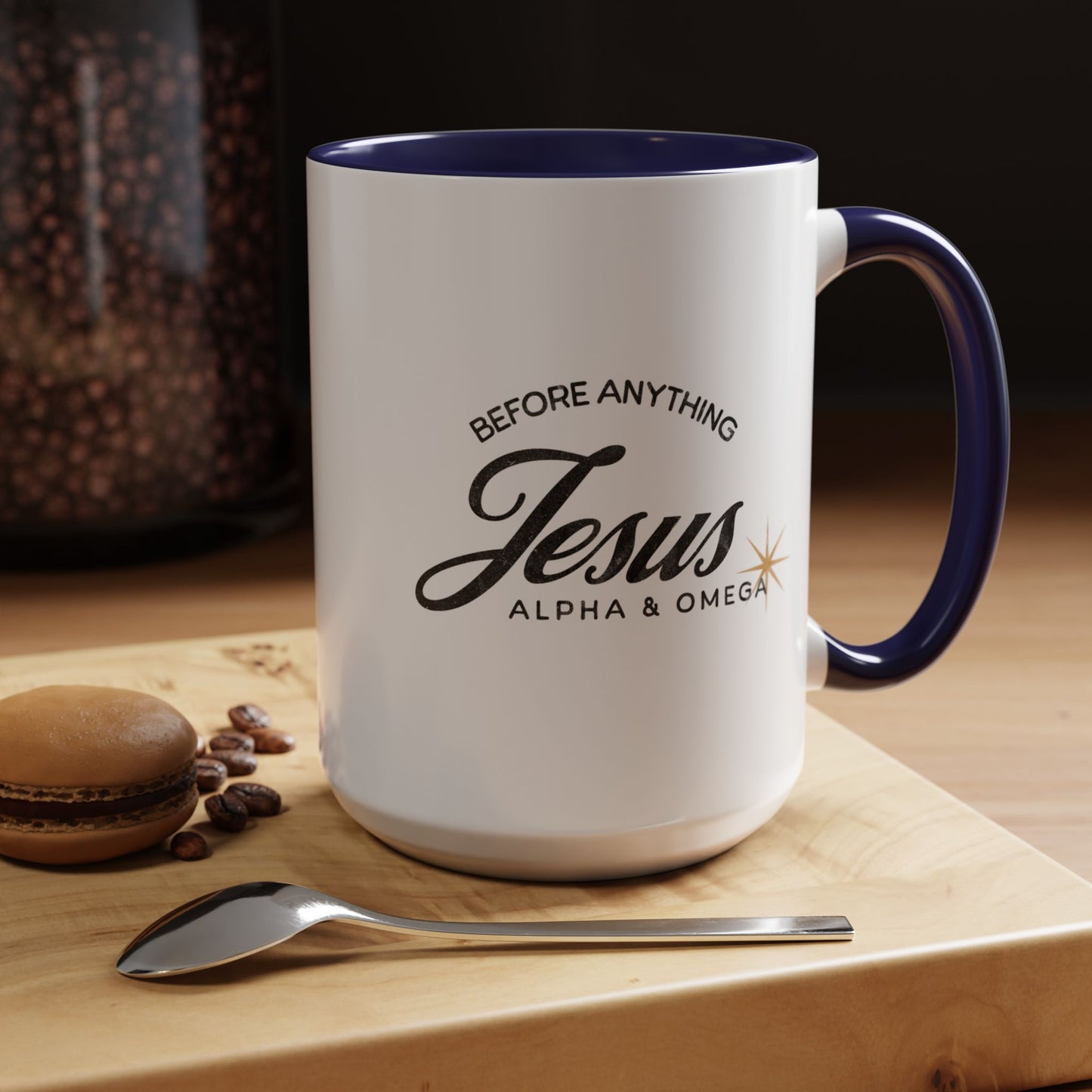 Jesus Alpha & Omega Coffee Mug - 2 Sizes**