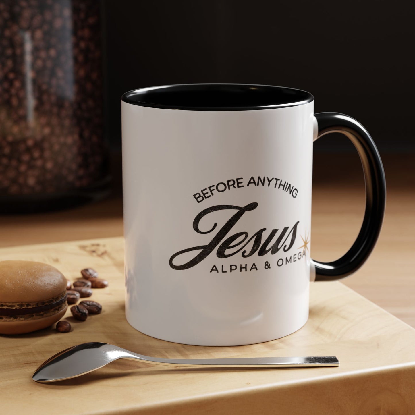 Jesus Alpha & Omega Coffee Mug - 2 Sizes**