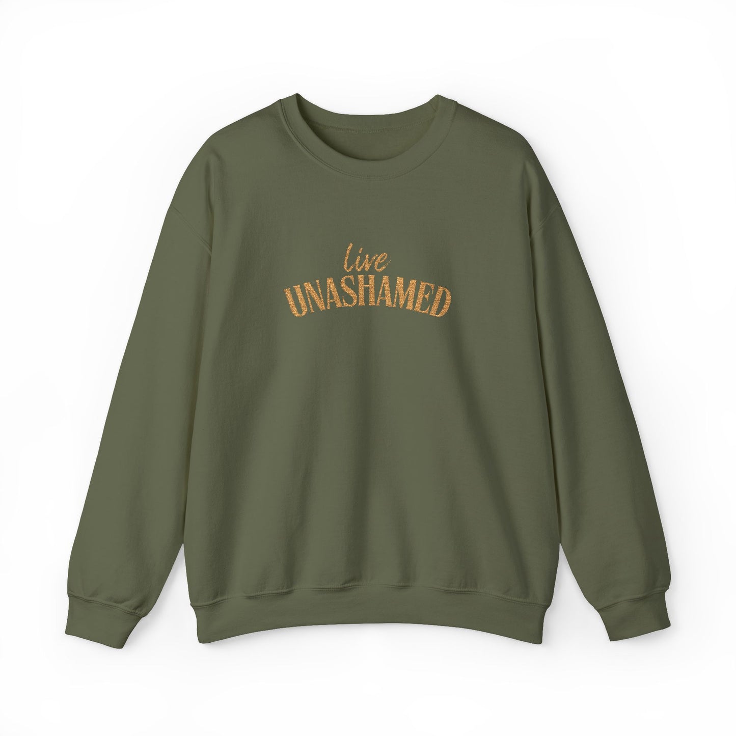 Live Unashamed Sweatshirt - Embroidered**