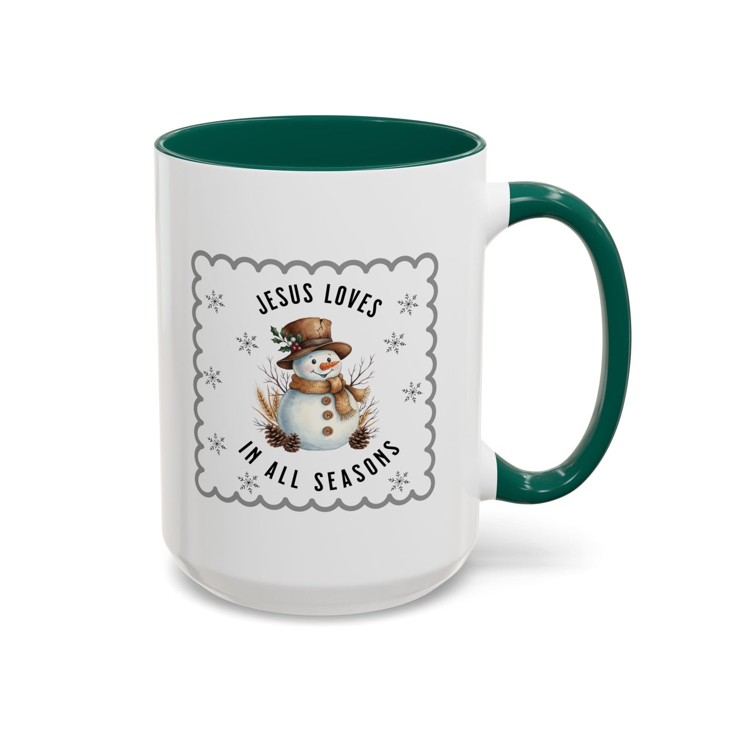Jesus Loves in All Seasons Mug - 2 sizes**