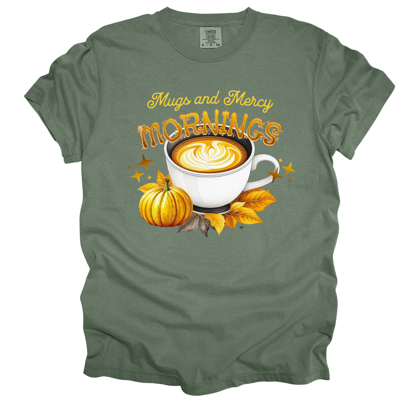 Mug and Mercy Mornings Tee - Comfort Colors*