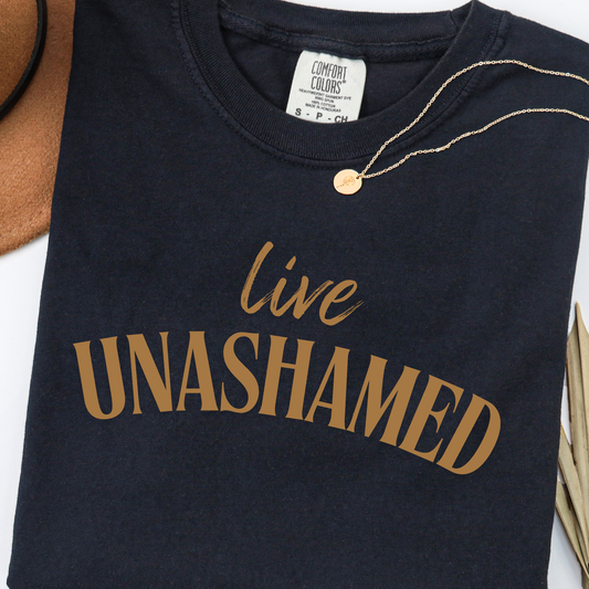Live Unashamed Sweatshirt - Embroidered**
