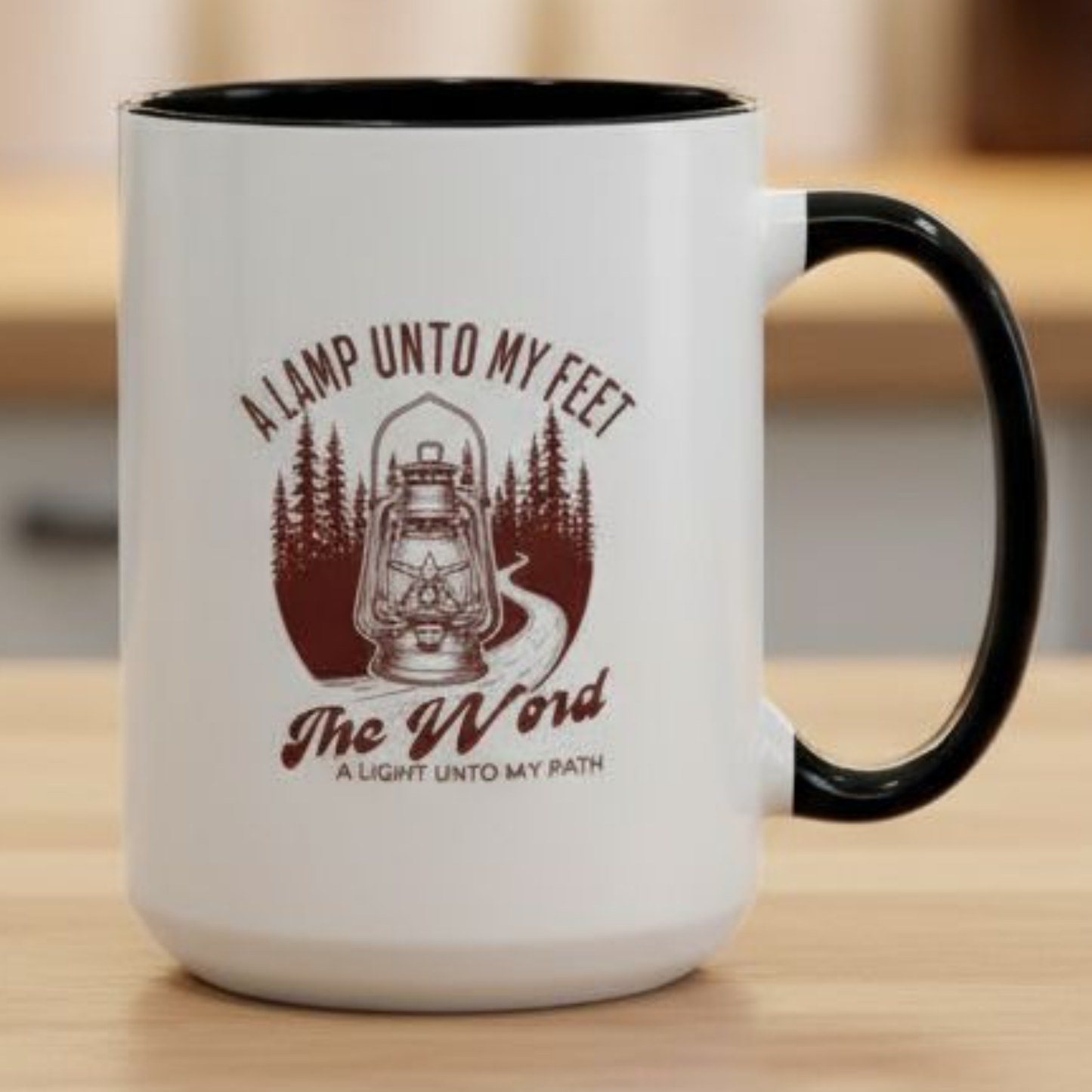 A Lamp Unto My Feet Mug - 2 sizes**