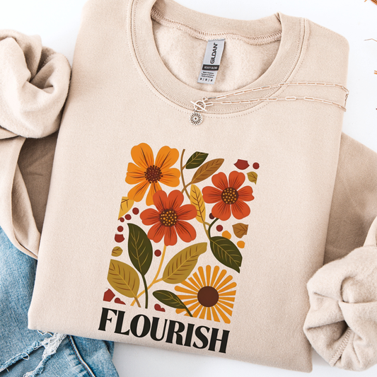 Flourish Floral Sweatshirt