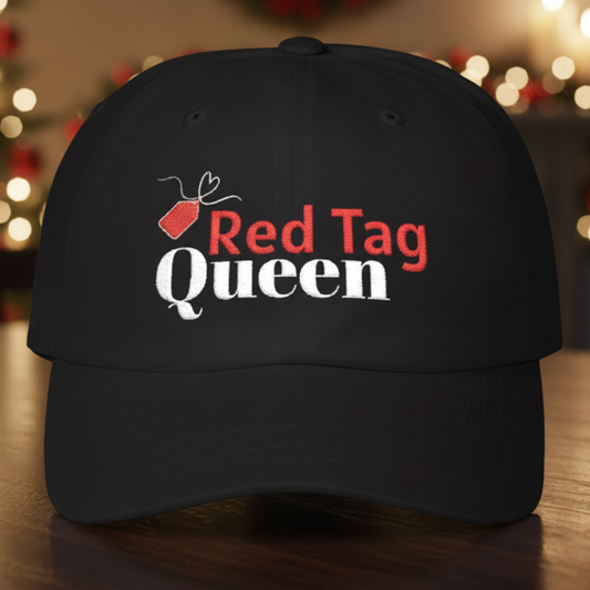 Red Tag Queen - Classic Dad Cap - Embroidered*