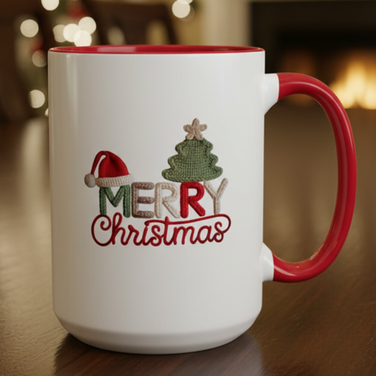 Merry Christmas Holiday Mug - 15oz