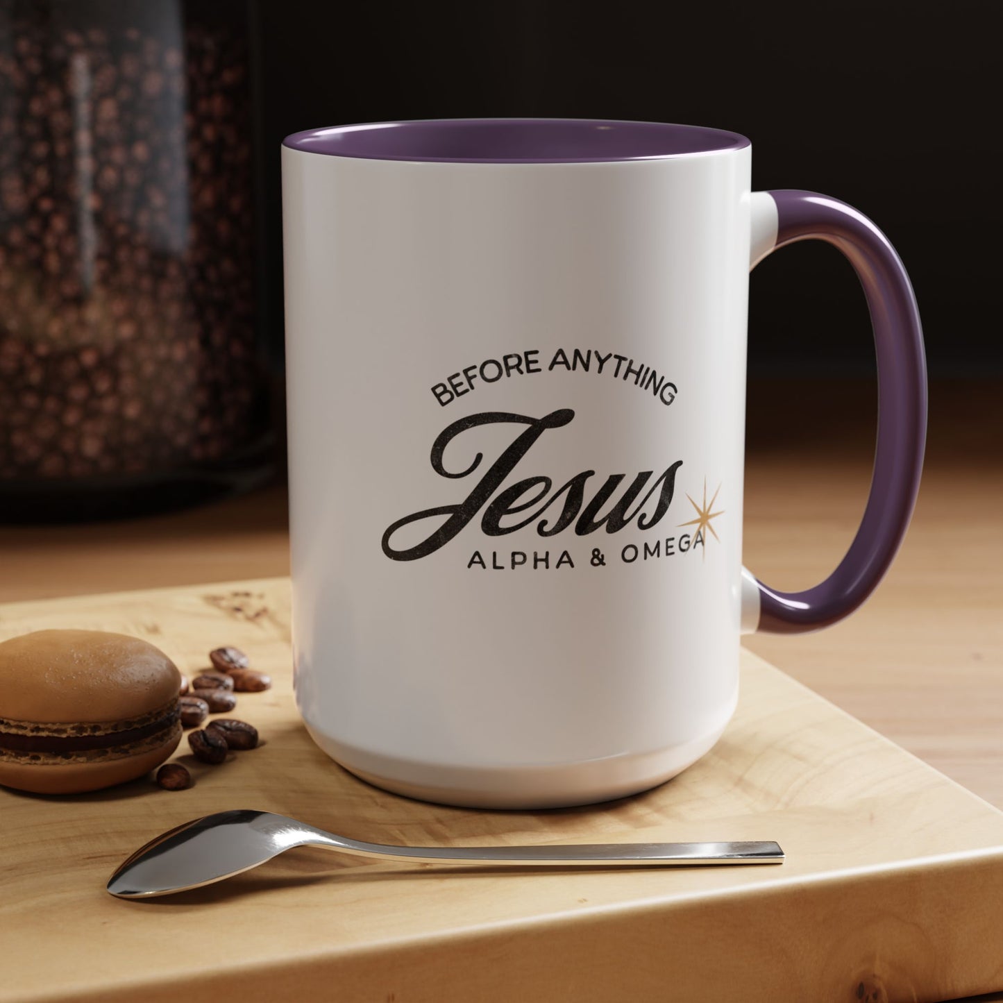 Jesus Alpha & Omega Coffee Mug - 2 Sizes**