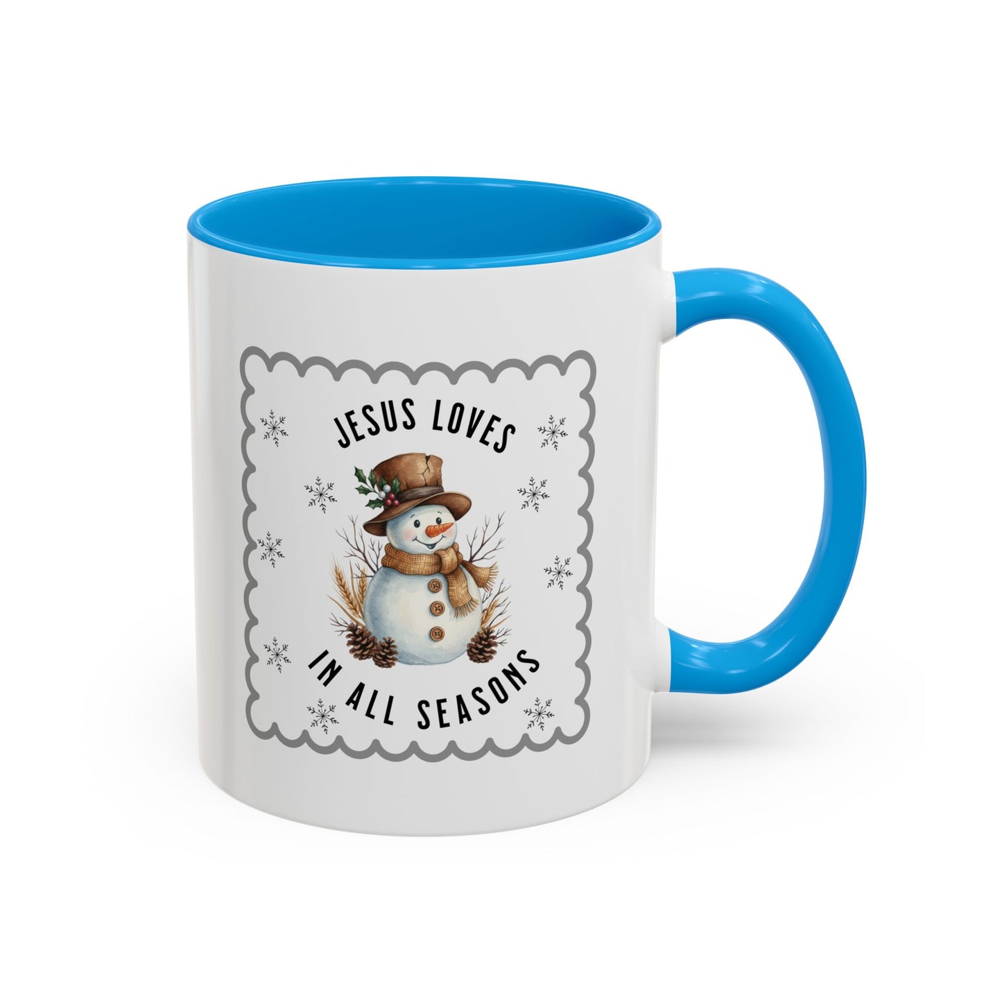 Jesus Loves in All Seasons Mug - 2 sizes**
