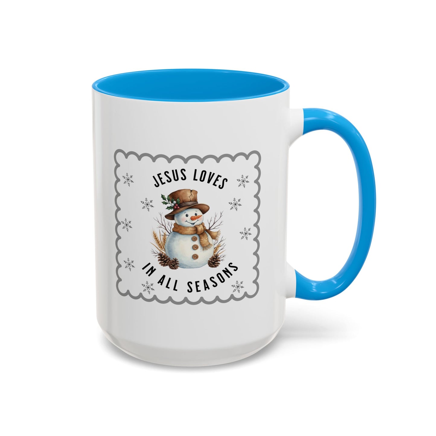 Jesus Loves in All Seasons Mug - 2 sizes**