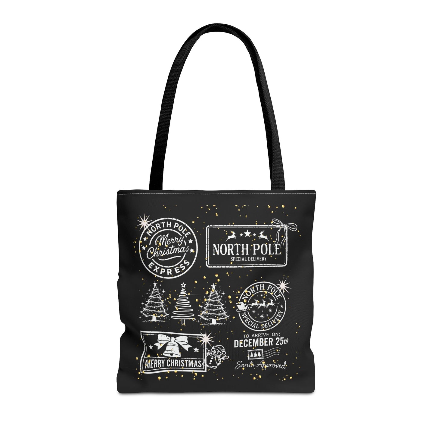 Christmas Tote Bag - Festive Holiday Accessory