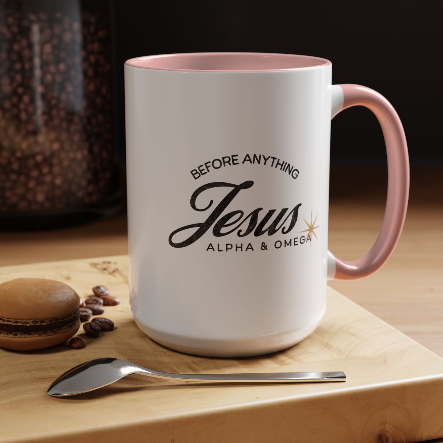 Jesus Alpha & Omega Coffee Mug - 2 Sizes**