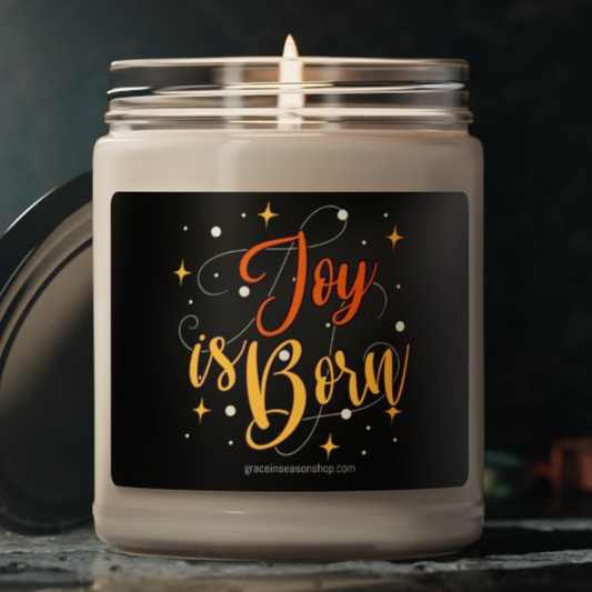 Joy is Born! Scented Soy Candle